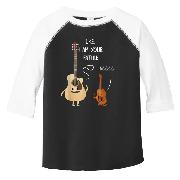 Uke I Am Your Father Guitar Ukulele Music Hilarious Gift Toddler Fine Jersey T-Shirt