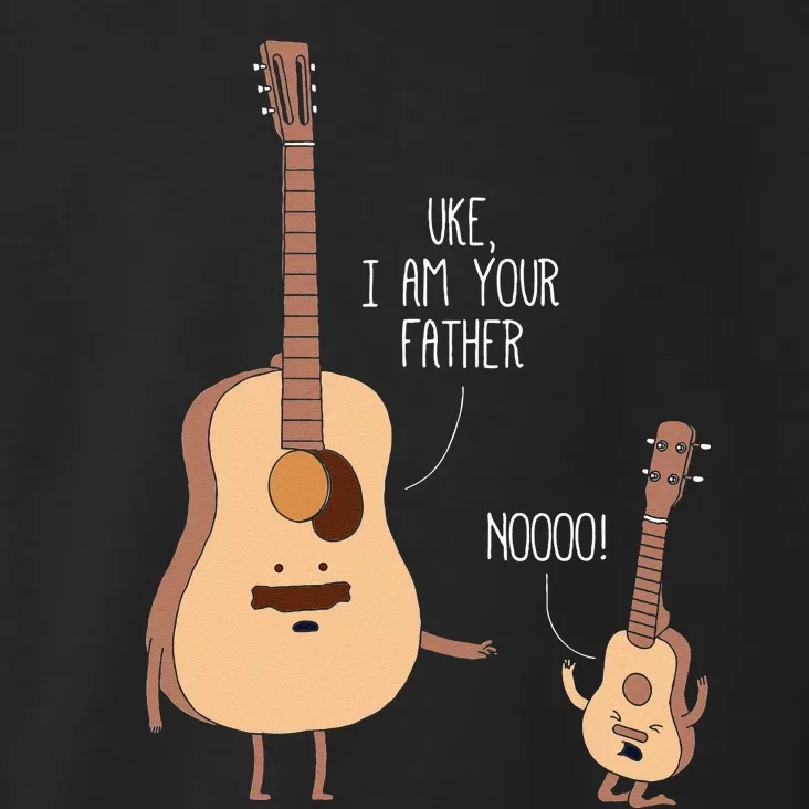 Uke I Am Your Father Ukulele Guitar Music Toddler Hoodie