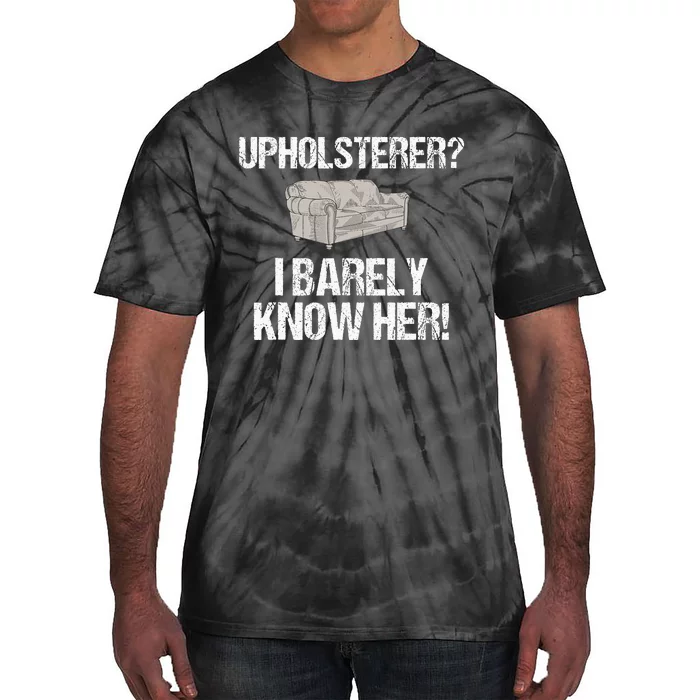 Upholsterer I Barely Know Her Jd Vance 2024 Tie-Dye T-Shirt