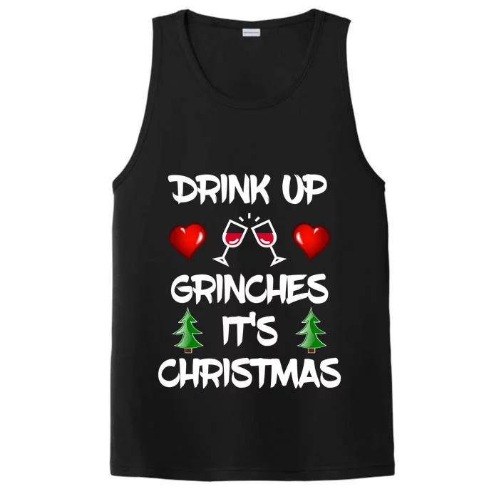 Up ItS Christmas Xmas Gift Performance Tank