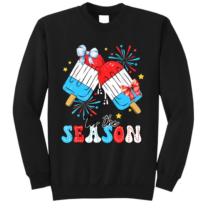 Usa Ice Cream Tis The Season 4th Of July Sweatshirt