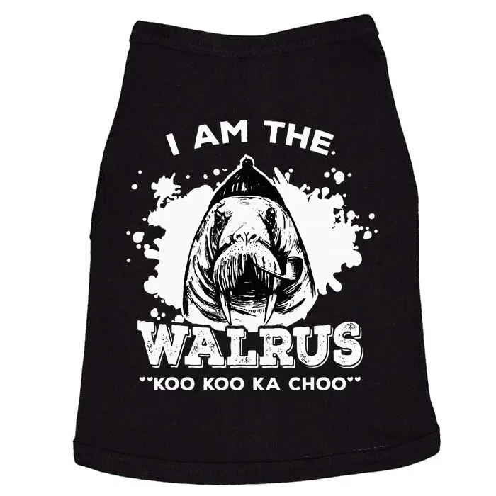 Unique Idea For B.E.A.T.L.E.S Fans Iamthewalrus Graphic Design Doggie Tank