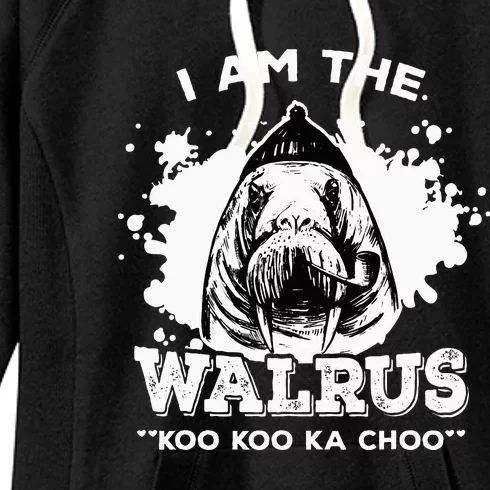 Unique Idea For B.E.A.T.L.E.S Fans Iamthewalrus Graphic Design Women's Fleece Hoodie