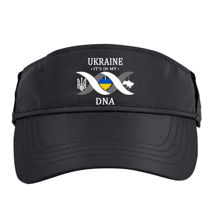 Ukraine Is In My DNA Adult Drive Performance Visor