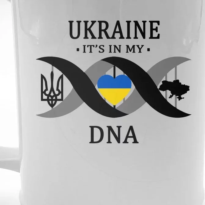 Ukraine Is In My DNA Front & Back Beer Stein