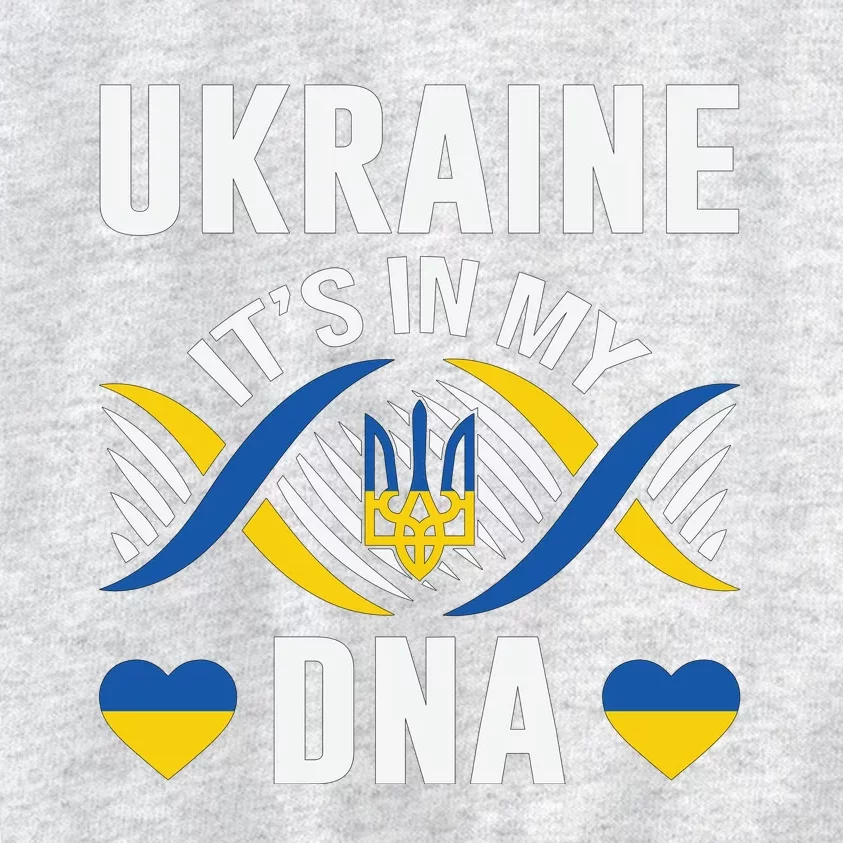 Ukraine Its In My DNA National Symbol Kids Sweatshirt