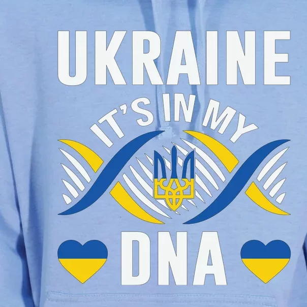 Ukraine Its In My DNA National Symbol Unisex Surf Hoodie