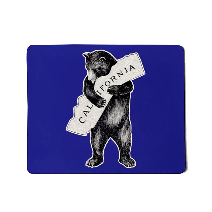 Usa I Love California Gift Artmeaningful Giftretro Vintage Cali Bear Hug Meaning Mousepad