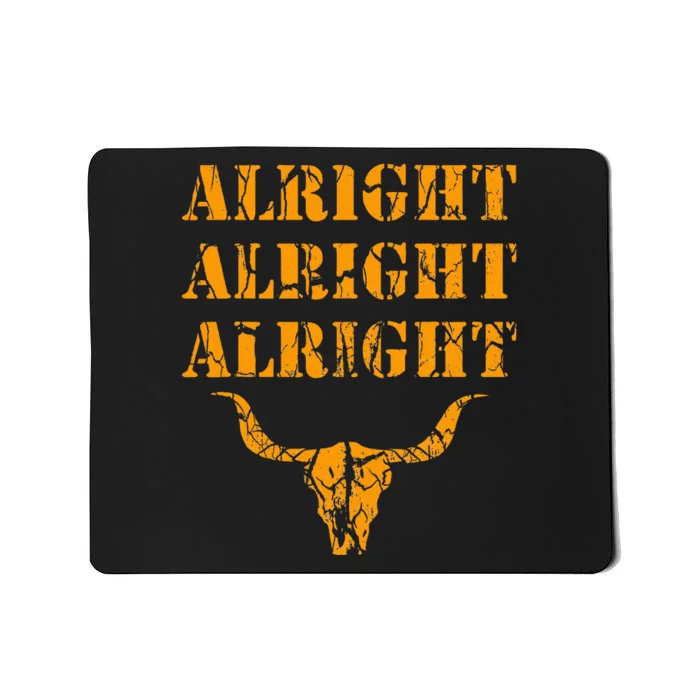 USA in order Texas longhorn pride Mousepad