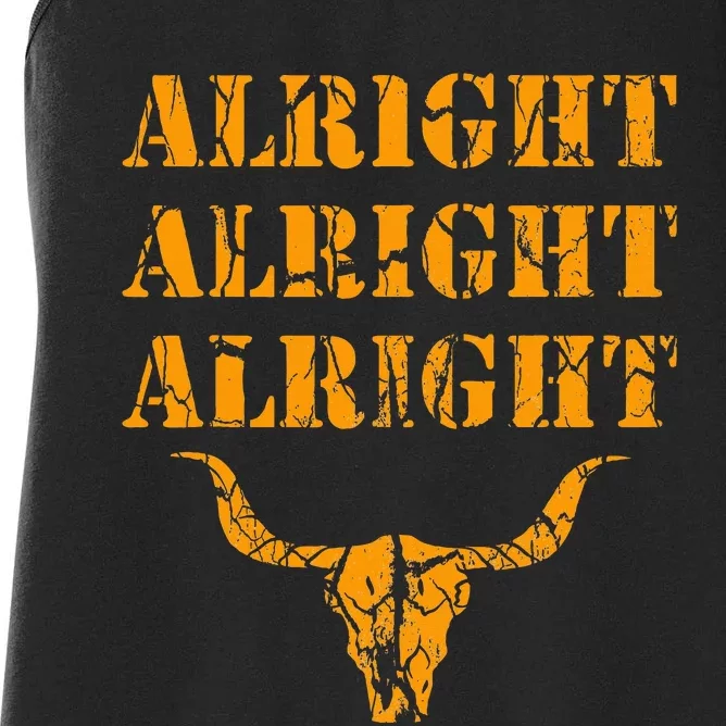 USA in order Texas longhorn pride Women's Racerback Tank