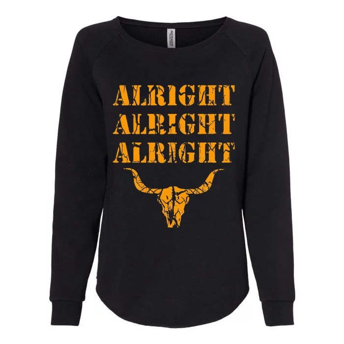 USA In Order Texas Longhorn Pride Womens California Wash Sweatshirt