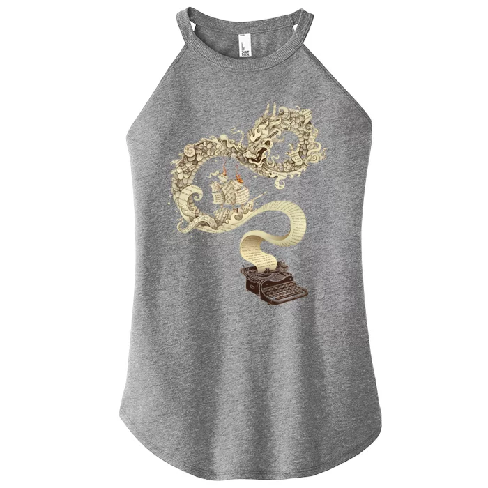 Unleashed Imagination Women’s Perfect Tri Rocker Tank