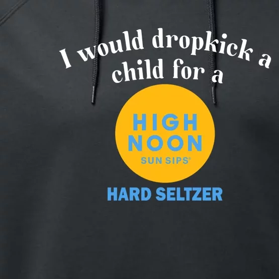 Unethicalthreads I Would Dropkick A Child For A High Noon Performance Fleece Hoodie