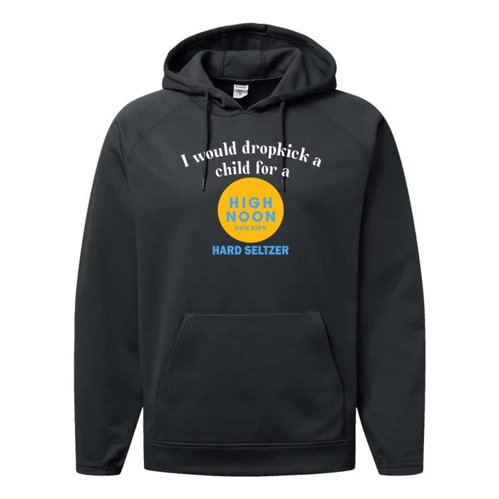 Unethicalthreads I Would Dropkick A Child For A High Noon Performance Fleece Hoodie