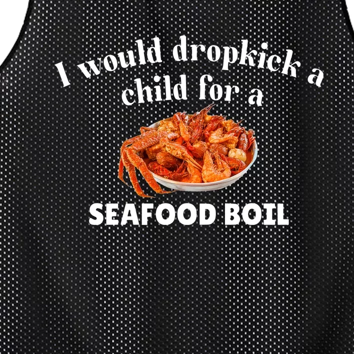 Unethicalthreads I Would Dropkick A Child For A Seafood Boil Mesh Reversible Basketball Jersey Tank