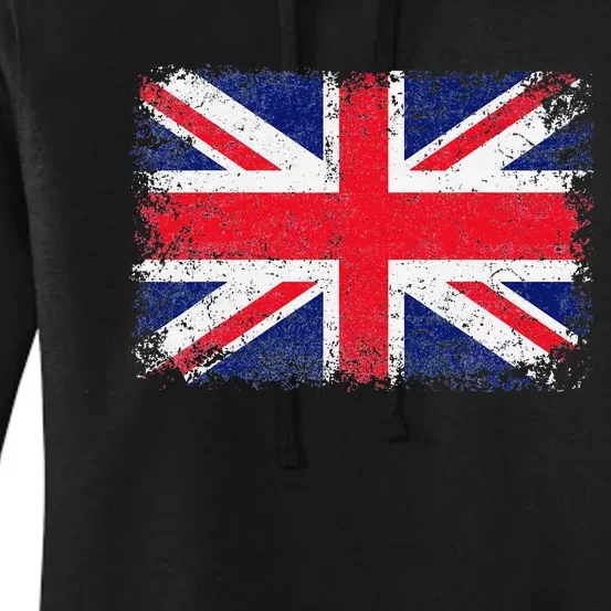 UNION JACK FLAG UNITED KINGDOM GREAT BRITAIN ENGLAND Women's Pullover Hoodie