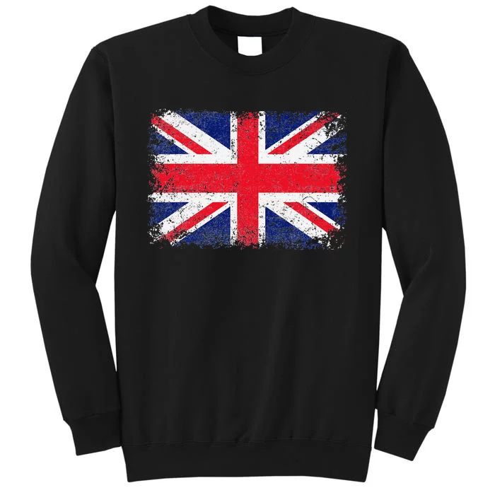 UNION JACK FLAG UNITED KINGDOM GREAT BRITAIN ENGLAND Tall Sweatshirt