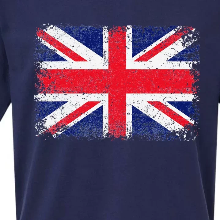 UNION JACK FLAG UNITED KINGDOM GREAT BRITAIN ENGLAND Sueded Cloud Jersey T-Shirt