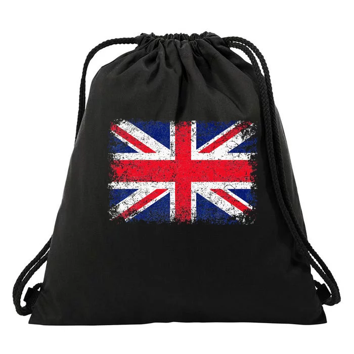 UNION JACK FLAG UNITED KINGDOM GREAT BRITAIN ENGLAND Drawstring Bag