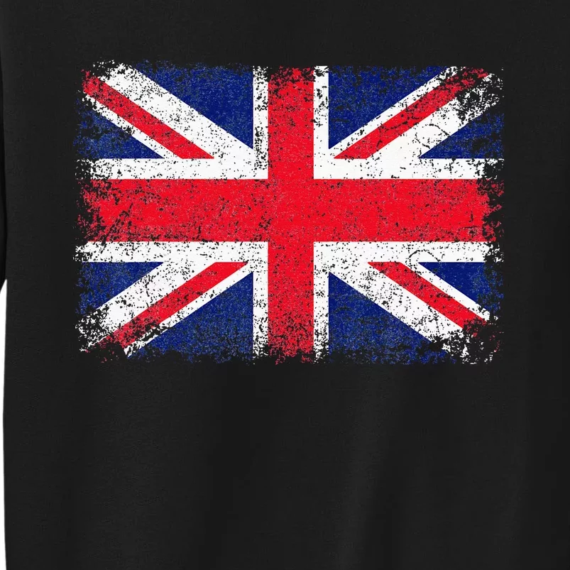 UNION JACK FLAG UNITED KINGDOM GREAT BRITAIN ENGLAND Tall Sweatshirt