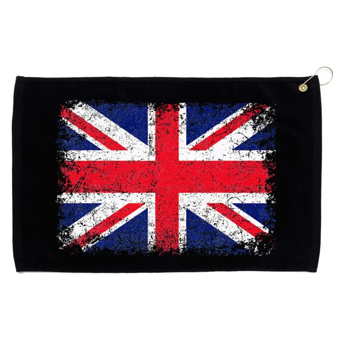 Union Jack Flag United Kingdom Great Britain England Grommeted Golf Towel