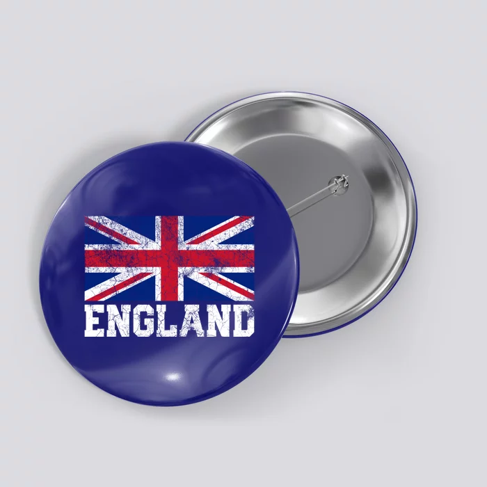 Union Jack Flag Uk England United Kingdom Roots Gift Button