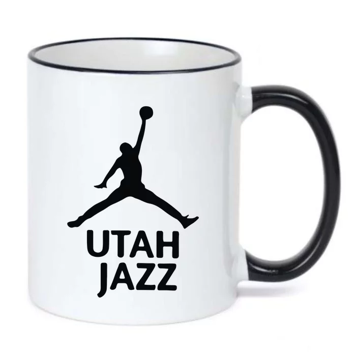 Utah Jazz Jumpman Black Color Changing Mug