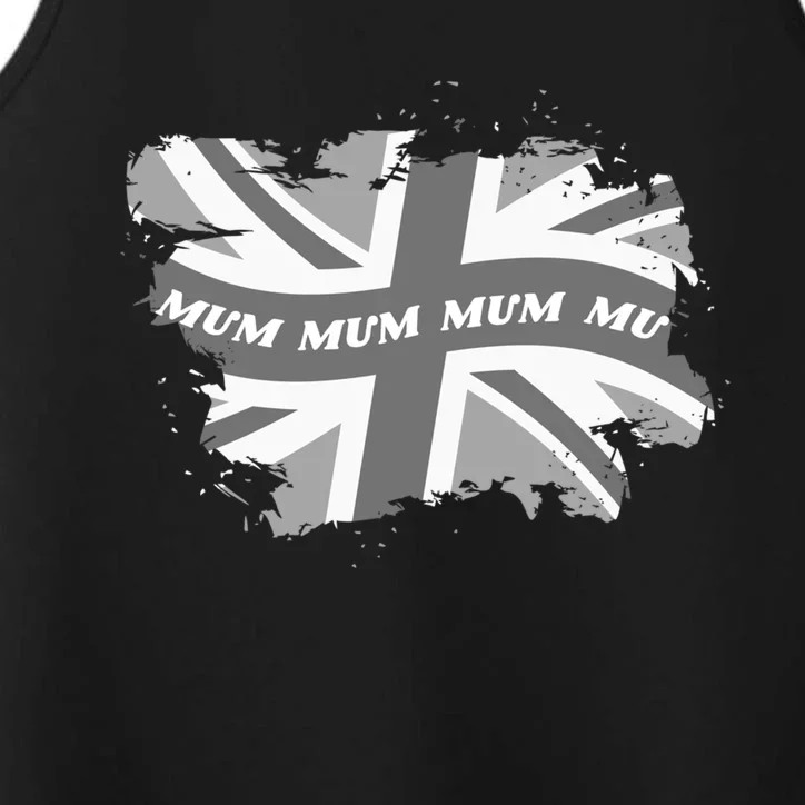 Union Jack Mother And Family Matching Clothes For Mum Funny Gift Performance Tank