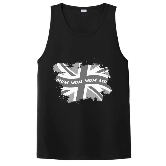 Union Jack Mother And Family Matching Clothes For Mum Funny Gift Performance Tank