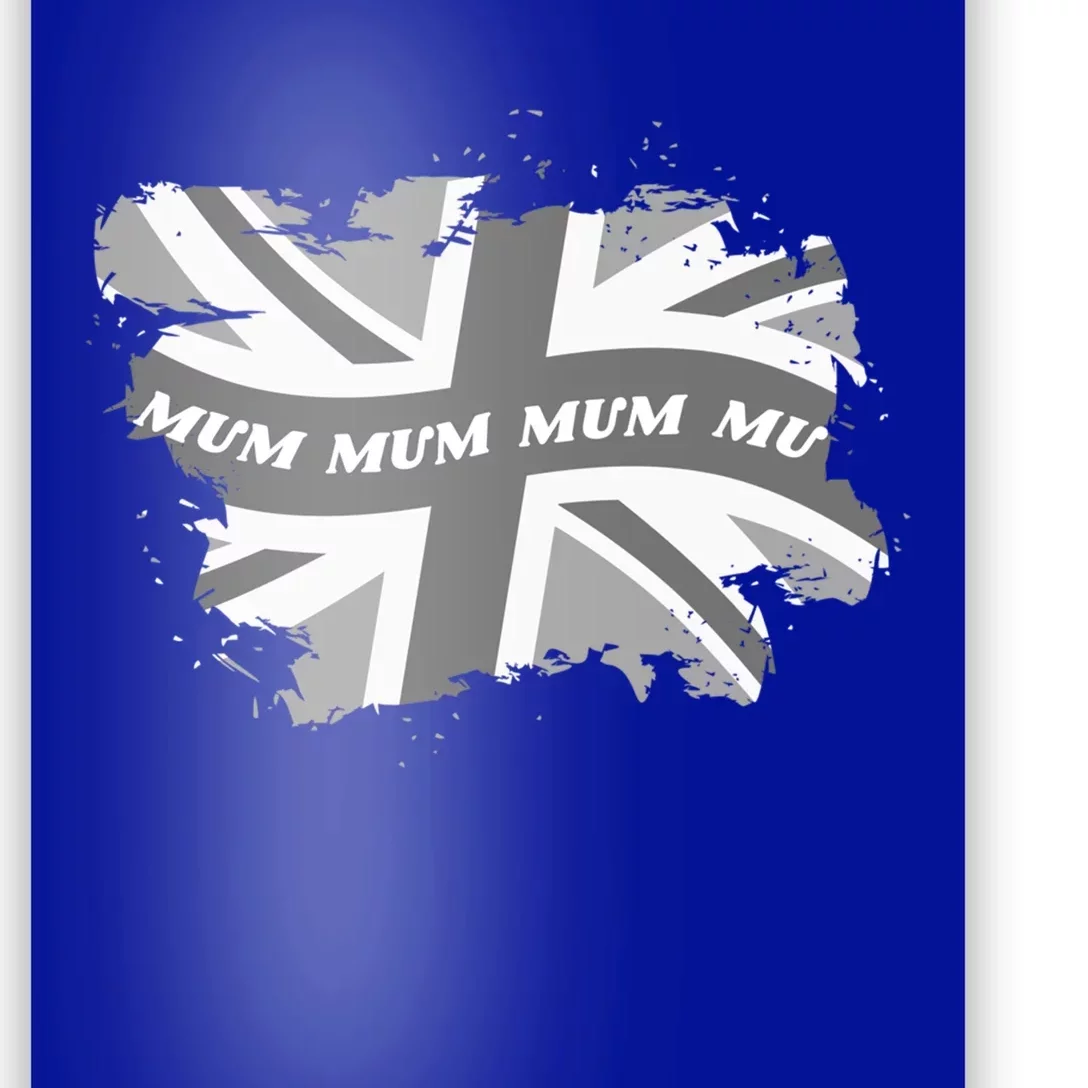 Union Jack Mother And Family Matching Clothes For Mum Funny Gift Poster