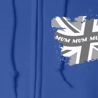 Union Jack Mother And Family Matching Clothes For Mum Gift Full Zip Hoodie