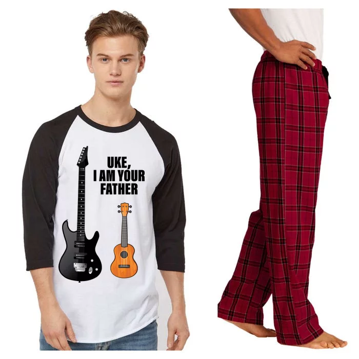 Uke I Am Your Father Raglan Sleeve Pajama Set