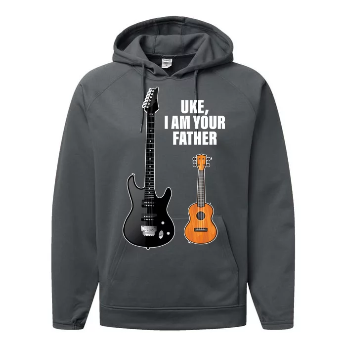 Uke I Am Your Father Performance Fleece Hoodie