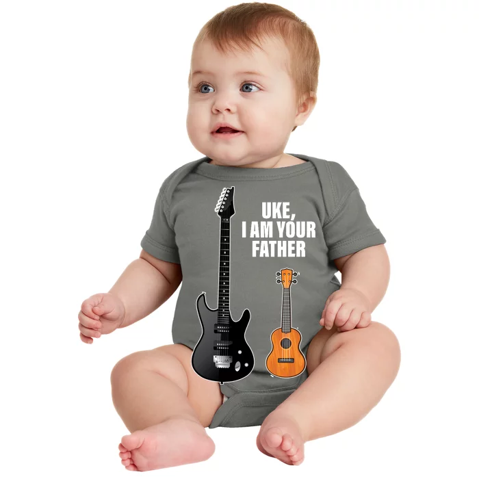 Uke I Am Your Father Baby Bodysuit