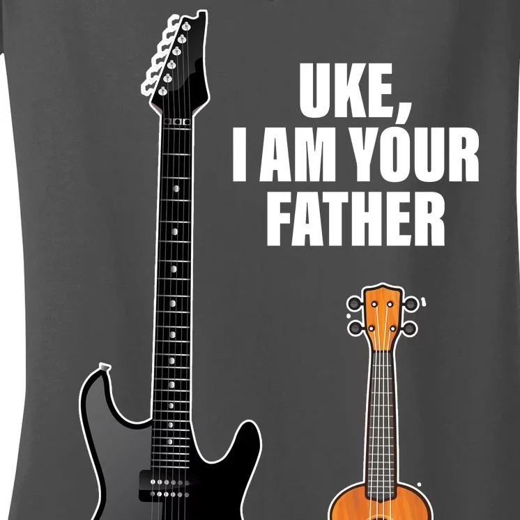 Uke I Am Your Father Women's V-Neck T-Shirt