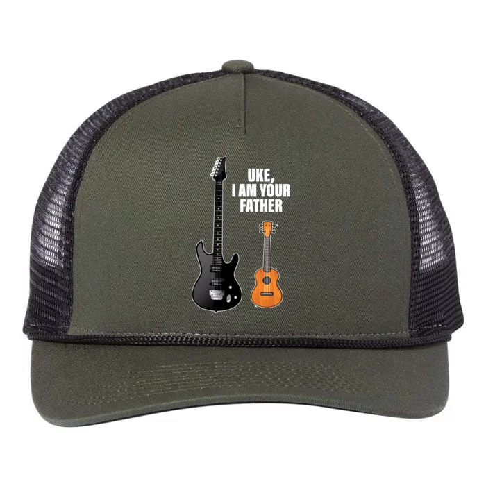 Uke I Am Your Father Retro Rope Trucker Hat Cap