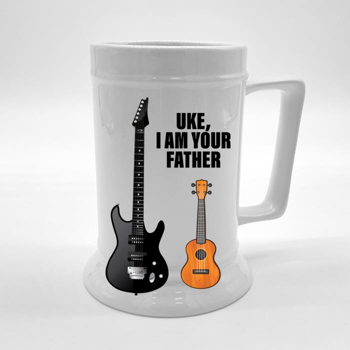 Uke I Am Your Father Front & Back Beer Stein