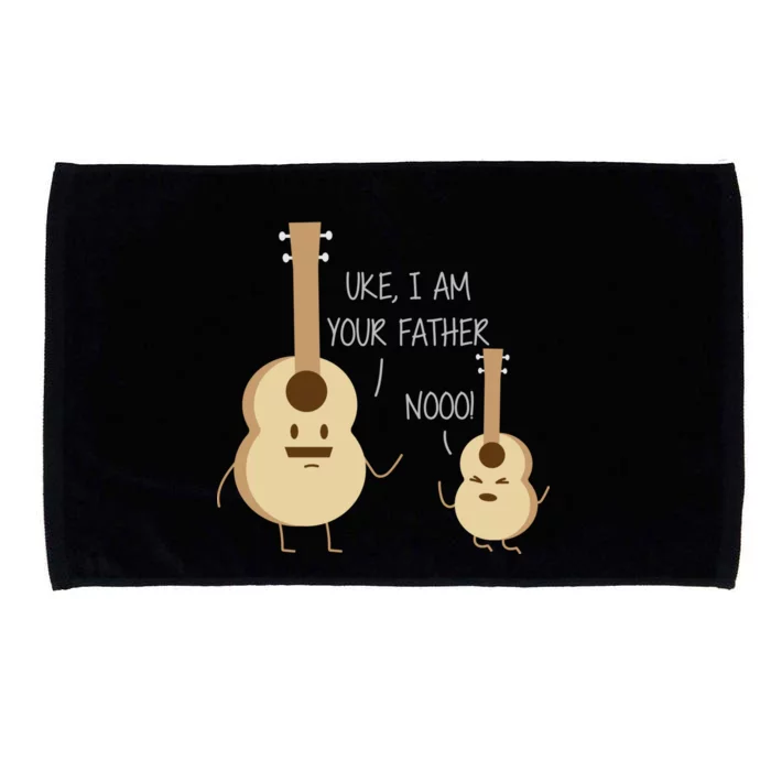 Uke I Am Your Father Ukulele Guitar Microfiber Hand Towel