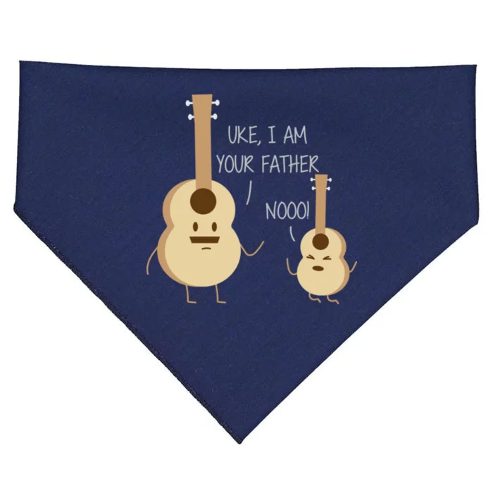 Uke I Am Your Father Ukulele Guitar USA-Made Doggie Bandana