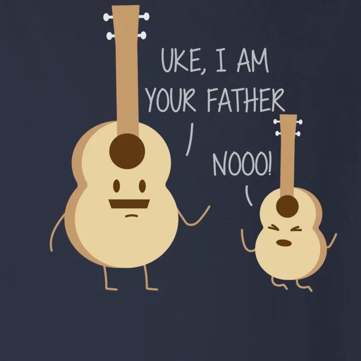 Uke I Am Your Father Ukulele Guitar Toddler Long Sleeve Shirt