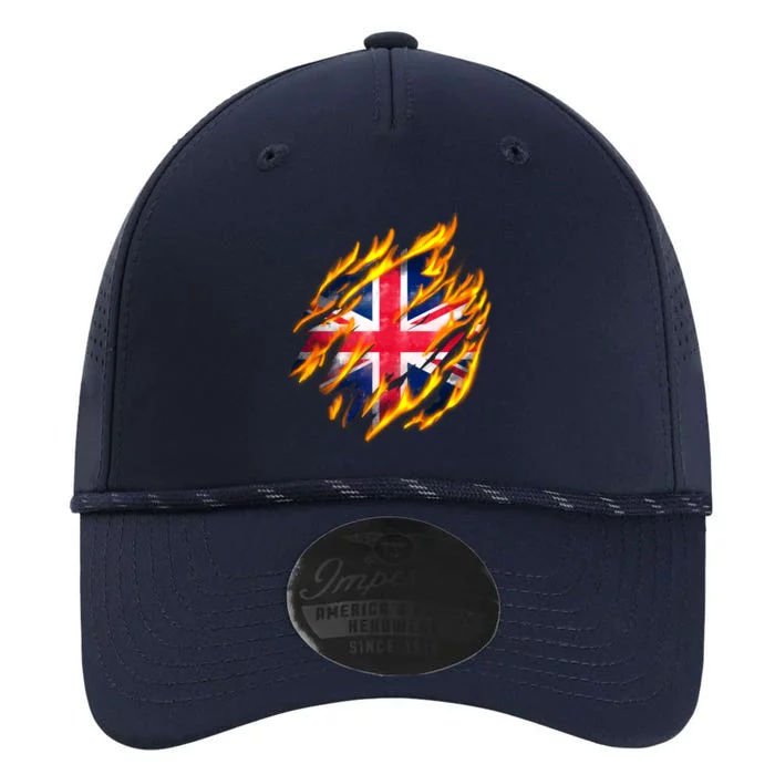 United Kingdom Flame Flag Performance The Dyno Cap