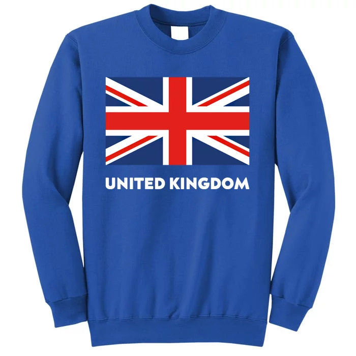 United Kingdom Flag White Blue And Red England Union Jack Gift Sweatshirt