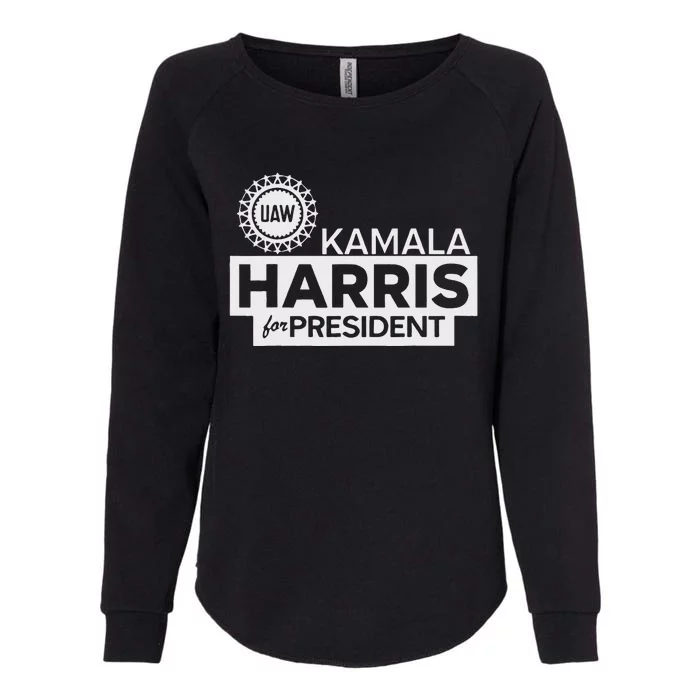 Uaw Kamala Harris For President 2024 Womens California Wash Sweatshirt