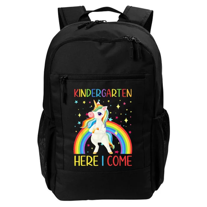 Unicorn Kindergarten Here I Come School Girl Back To School Daily Commute Backpack