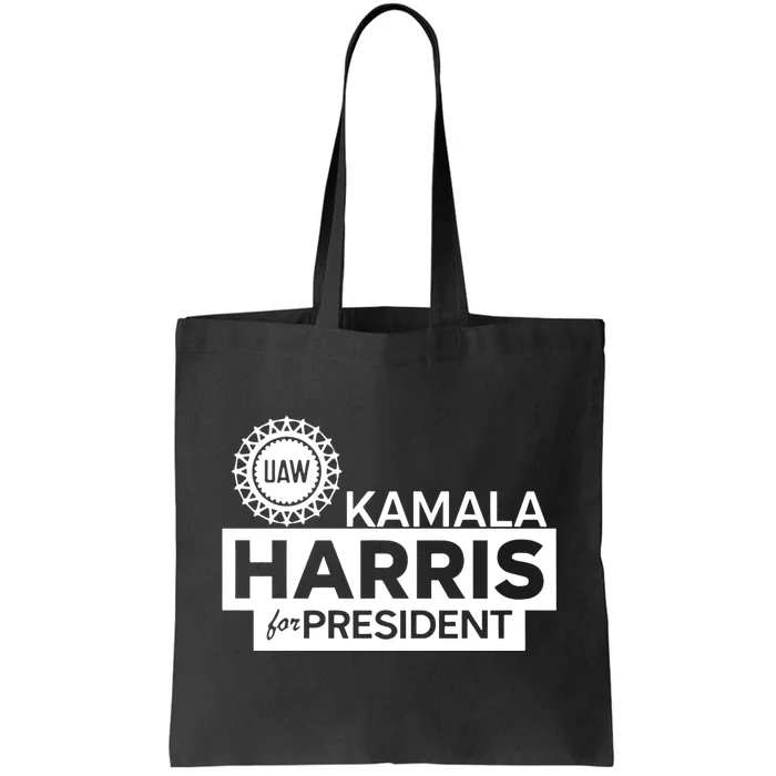 Uaw Kamala Harris For President 2024 Tote Bag