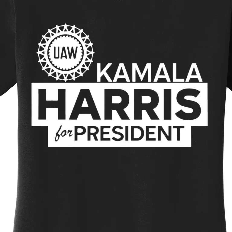 Uaw Kamala Harris For President 2024 Women's T-Shirt