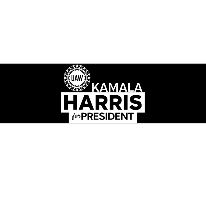 Uaw Kamala Harris For President Bumper Sticker