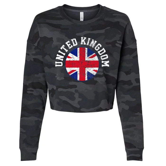 United Kingdom Cropped Pullover Crew