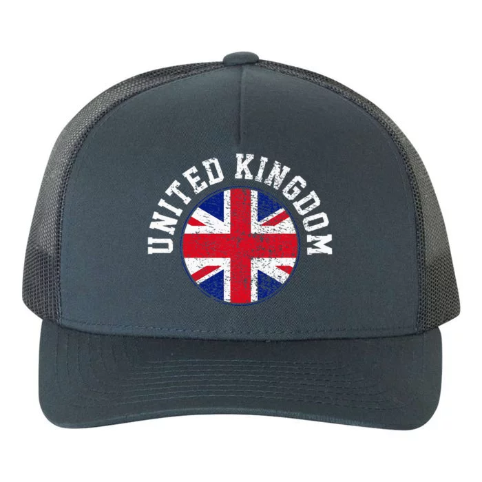 United Kingdom Yupoong Adult 5-Panel Trucker Hat