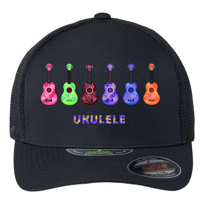 Ukulele Flexfit Unipanel Trucker Cap